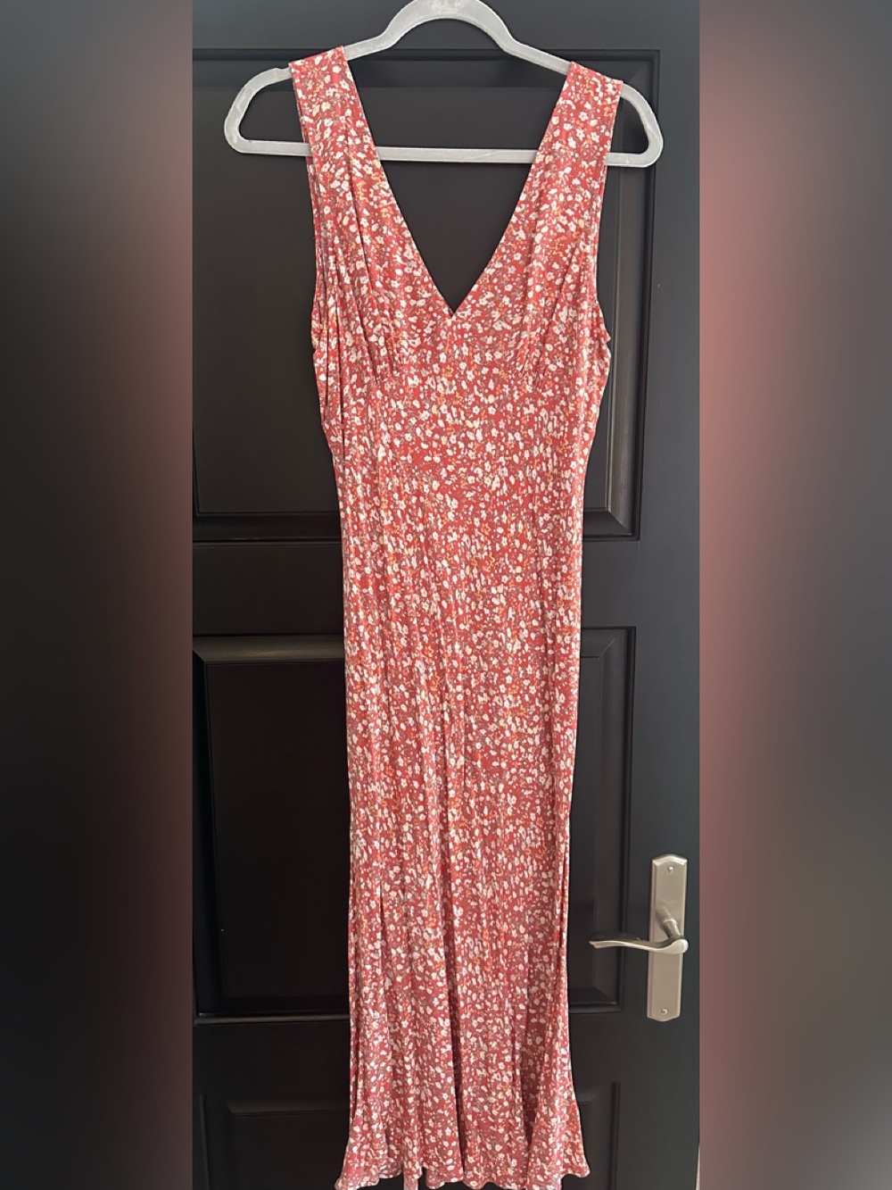 Rails Floral Sleeveless V-Neck Dress
